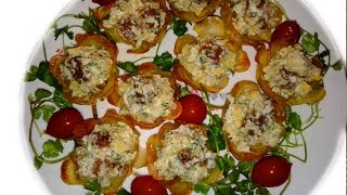 Картофельные Корзинки ✧ Салат в картошке Картофельные Корзинки ✧ Салат в картошке