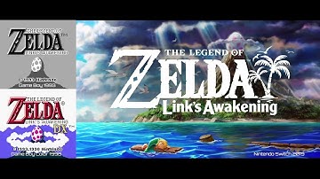 Side by side comparison | The Legend of Zelda: Link’s Awakening