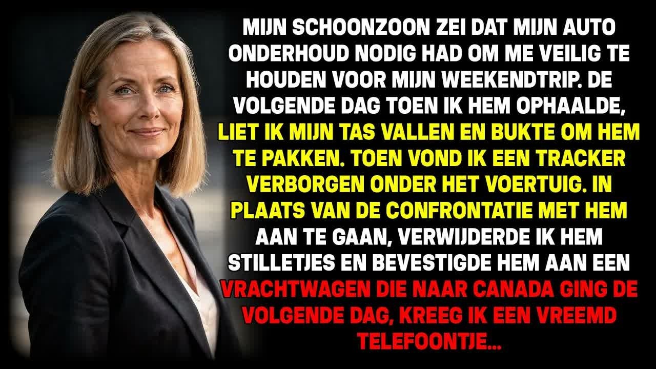 Ik vond een tracker onder mijn auto, verstopt door de man die mijn dochter wilde trouwen. Toen ik hem confronteerde tijdens het diner, glimlachte hij en zei: ‘Linda, ik denk dat je je vergist.’...
