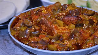 The Best Eggplant Stew You Will Ever Make! Pick Vegetables from My Garden And Cook With Me!