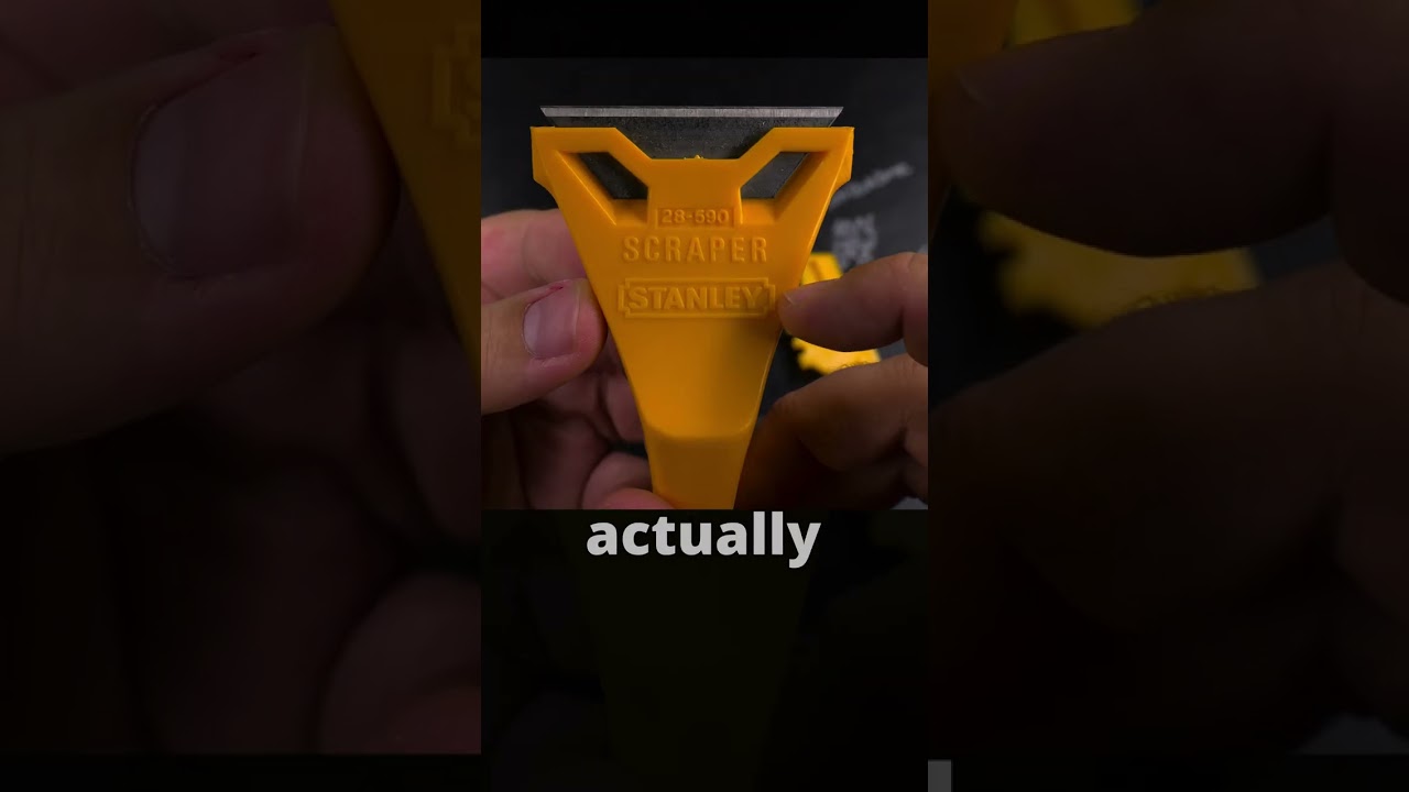 Держатель инструмента Stanley Scrapper для лезвий скребкового резака, часть 2