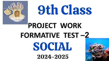 9th 💯SOCIAL FA-2 PROJECT WORK 2024-2025 | 9th 💯Social FA-2 Project 2025 | 🗞️SOCIAL PROJECT📜 #9thfa2