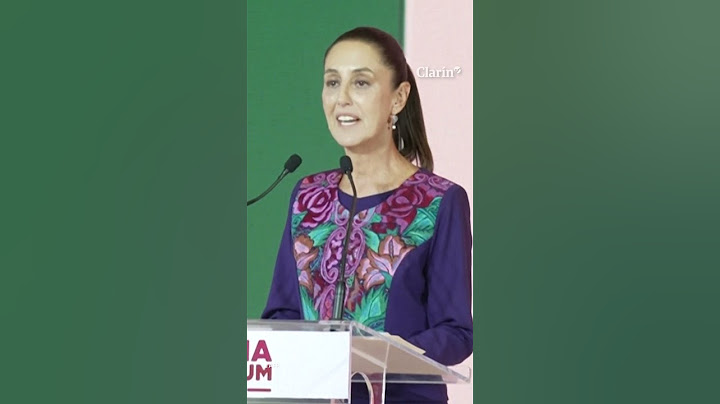 CLAUDIA SHEINBAUM GANA LAS ELECCIONES EN MÉXICO: ES LA PRIMERA MUJER PRESIDENTE "Llegamos todas"