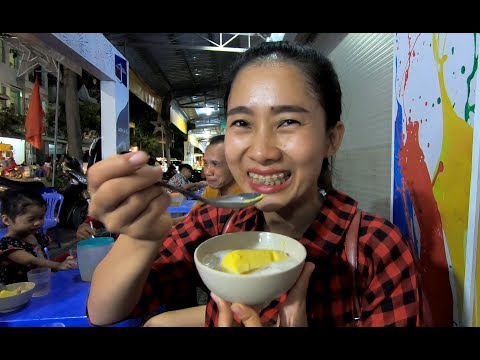 Video Ăn Bánh Flan Bí Rợ cạnh lề đường- Hương vị đồng quê -... - youtube