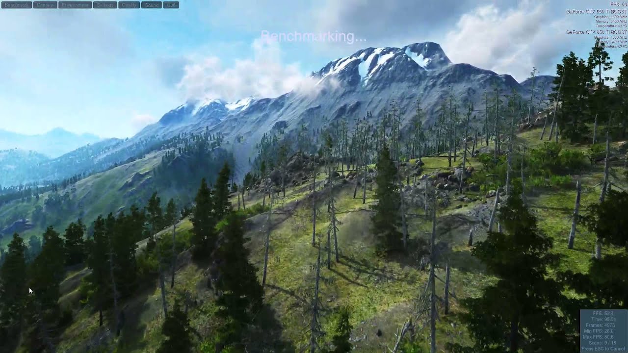 Unigine Valley Benchmark on 2x ASUS GTX 650 ti Boost in SLI - YouTube