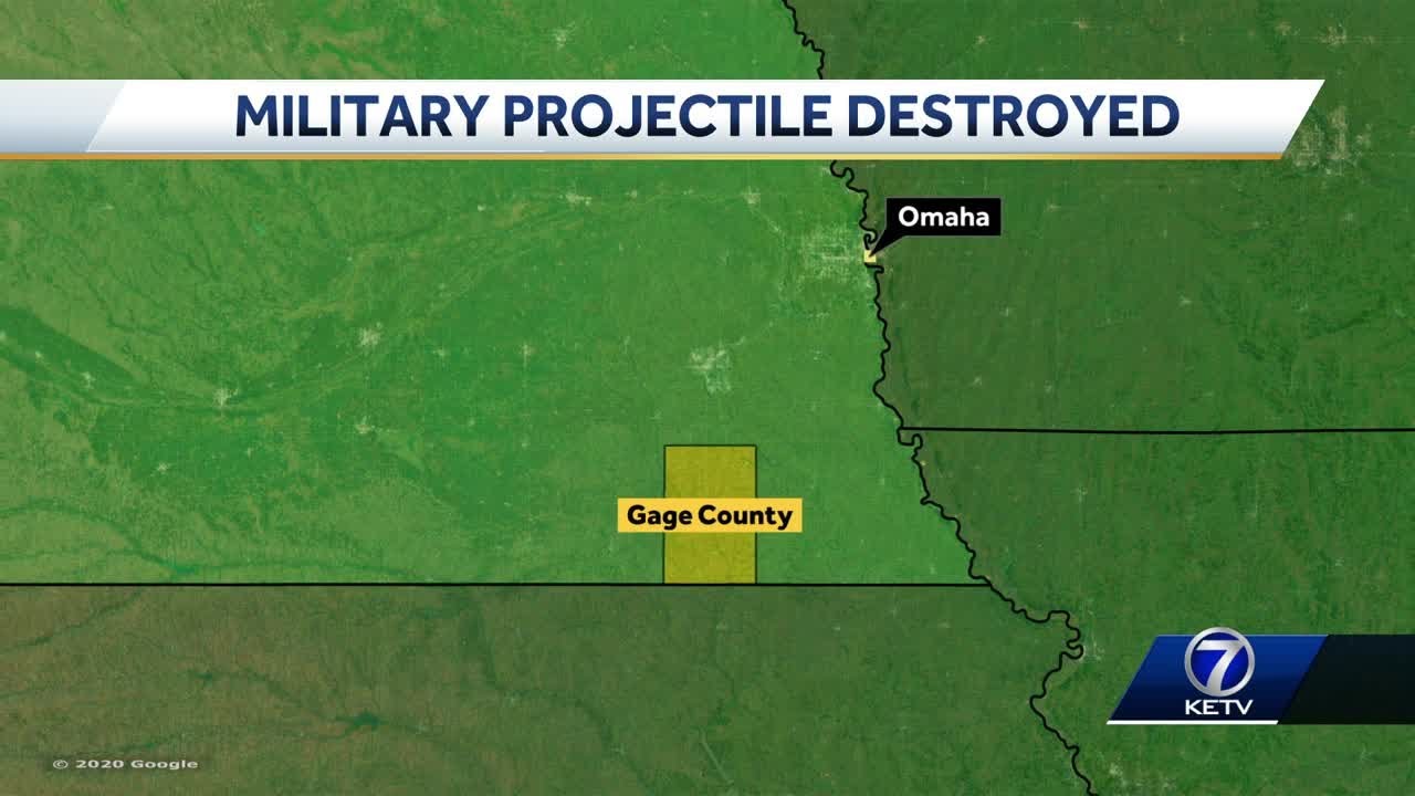 Nebraska Air National Guard respond to rural area after suspected artillery shell found