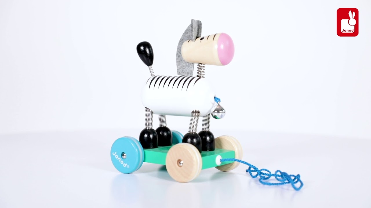 Janod - ZÈBRE À PROMENER ZIGOLOS