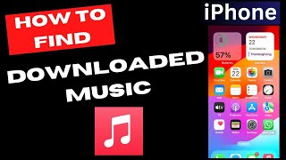 How to Find Downloaded Music on iPhone screenshot 5