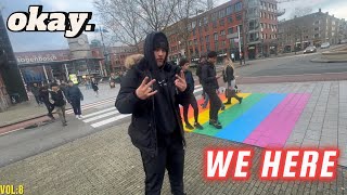 Street Artist, Sand Dog, and Smokey’s Wisdom! (vlog vol 8 part 1)