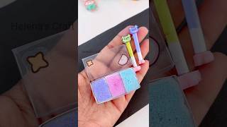 DIY mini stamp set 😉 #shots #miniature #youtubeshorts #miniaturecrafts #craft #diy #love