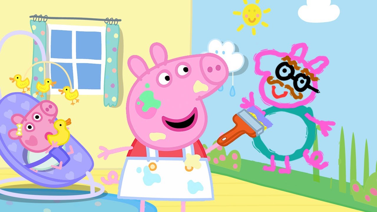 Peppa Décore la Chambre d’Evie 🎨 Activité Amusante 🖼️ | 30 minutes | Peppa Pig Français