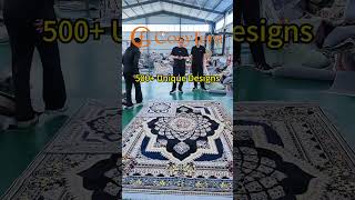 Top Rug Factory in China: Massive Inventory for 20ft Container Orders 🏭📦