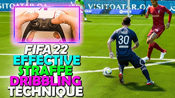 TURN QUICKER with this DRIBBLING TECHNIQUE in FIFA 22 - FIFA 22 STRAFFE DRIBBLING TUTORIAL