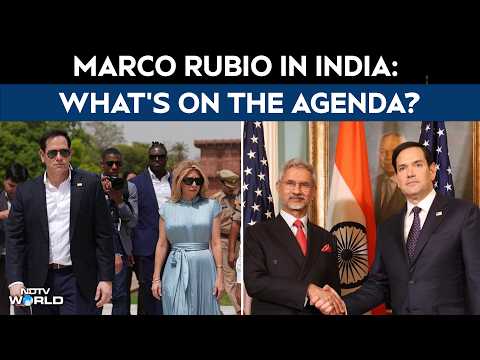 Marco Rubio's India Mission: Trade Deal, Energy Talks And Jamnagar Stop