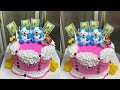 Most Satisfying Cutie Cake Design | Full Tutorial Cutie Small Cake | CC22 #tutorial #cake #birthday 