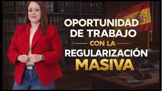 🔥 OPORTUNIDAD DE TRABAJO con la REGULARIZACIÓN MASIVA en Españ #MigraciónPositiva 🔥 OPORTUNIDAD DE TRABAJO con la REGULARIZACIÓN MASIVA en Españ #MigraciónPositiva