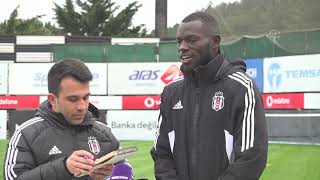 Beşiktaşlı Futbolcu Colley, Kadıköyde Kazanılan Derbiyi Değerlendirdi