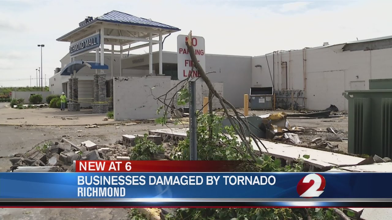 Businesses damaged after tornado hits Richmond YouTube