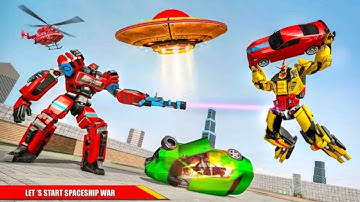 Space Robot Transport Games 3D