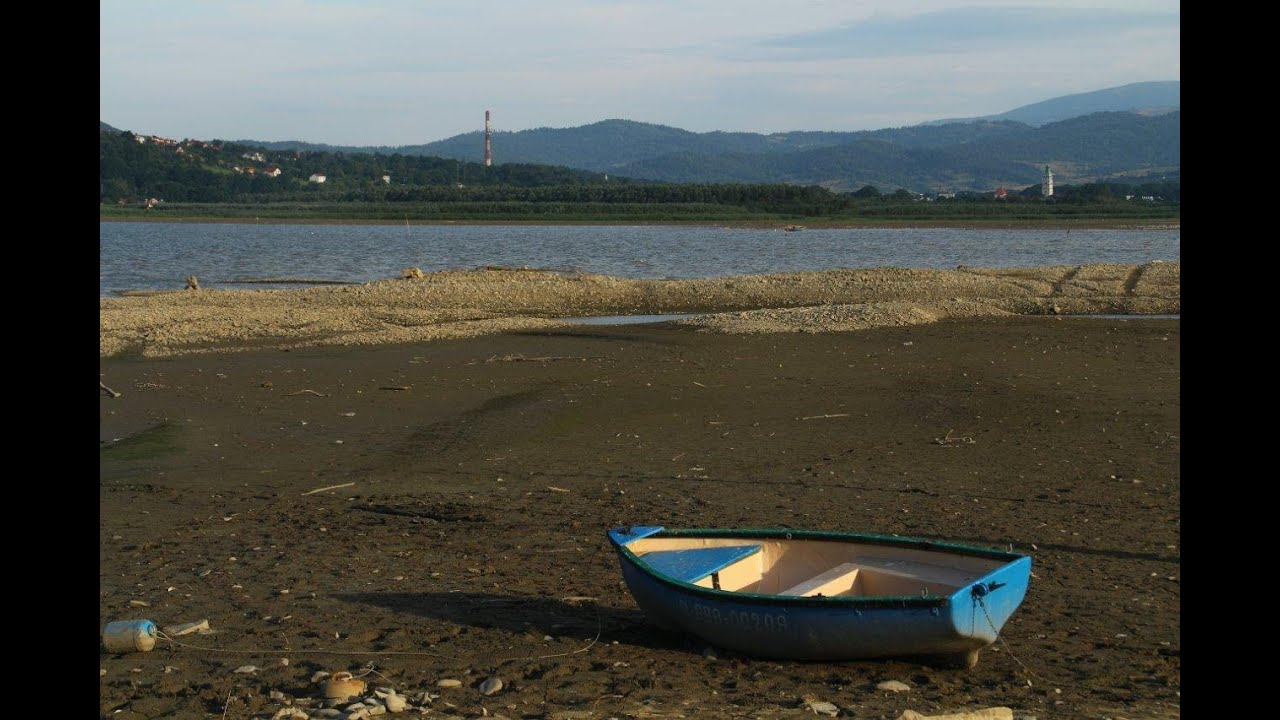 reportaż dla  TVPinfo -  wysychające Jezioro Żywieckie