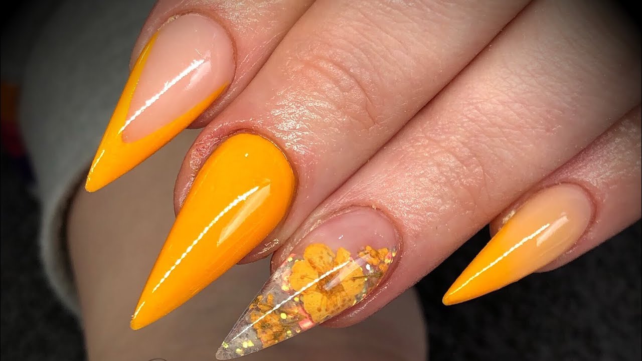 Yellow and White Nail Art - wide 3