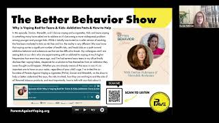 Ask the Expert Presentation ft. PAVe co-founder Dorian Fuhrman and Dr. Nicole Beurkens