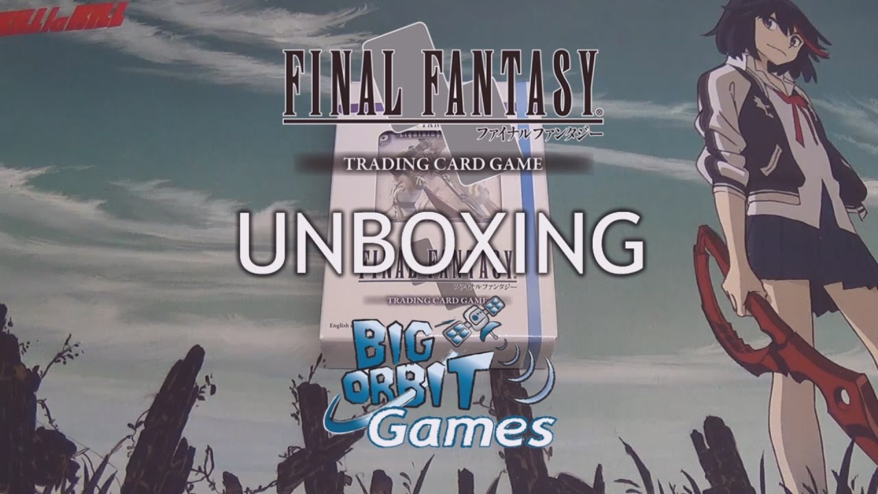 Final Fantasy TCG: Final Fantasy XIII (13) Starter Deck Unboxing