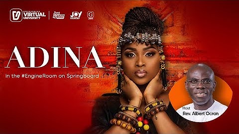 Adina shares her incredible story with Albert Ocran on Springboard, your Virtual University