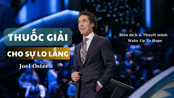 The Antidote to Anxiety (Audio)| Joel Osteen