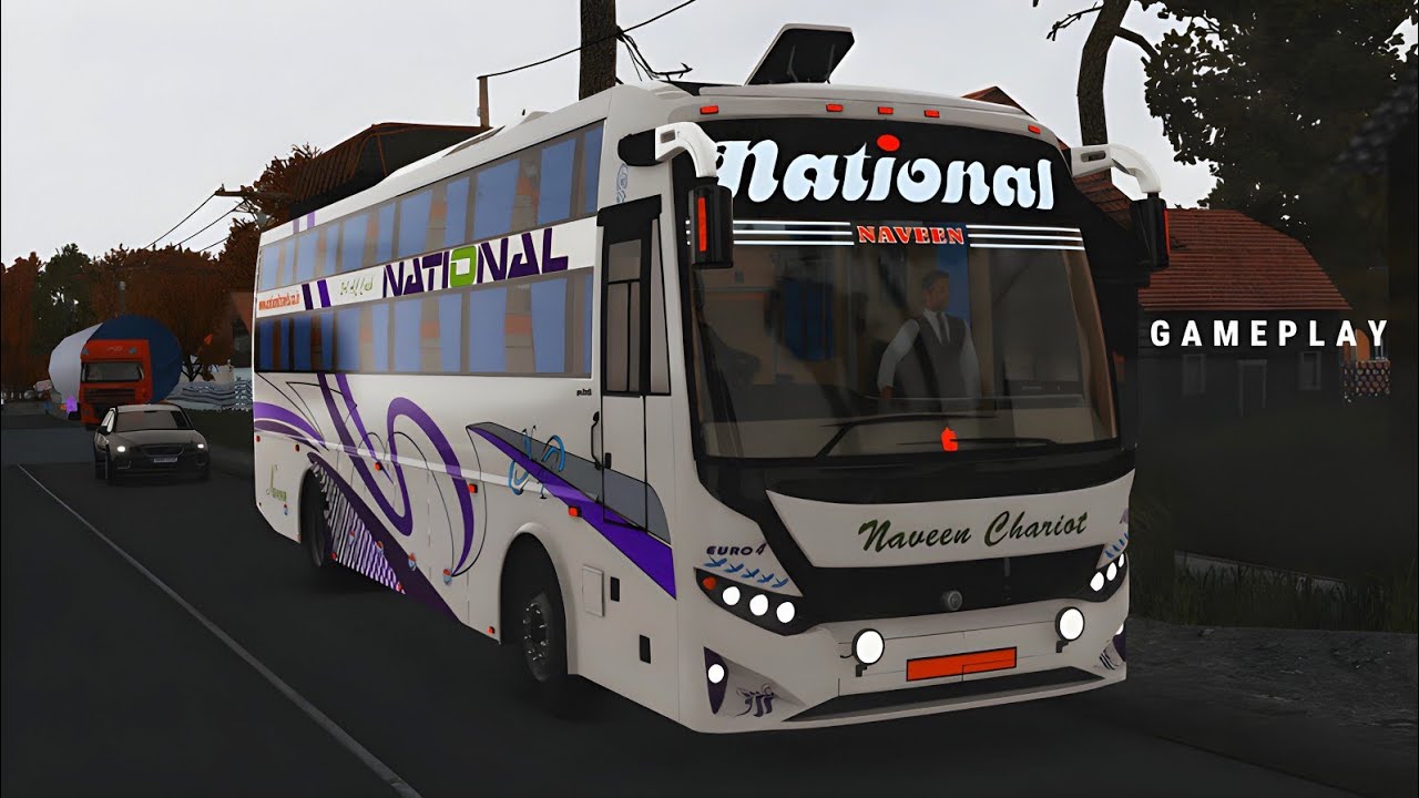 NATIONAL TRAVELLS BUS MOD GAMEPLAY || ETS 2 - YouTube