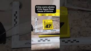 Inside of the Gypsy Rose house of horrors #truecrime #crimescene