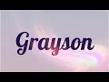 Significado de Grayson, nombre Inglés para tu bebe niño o niña (origen y personalidad)