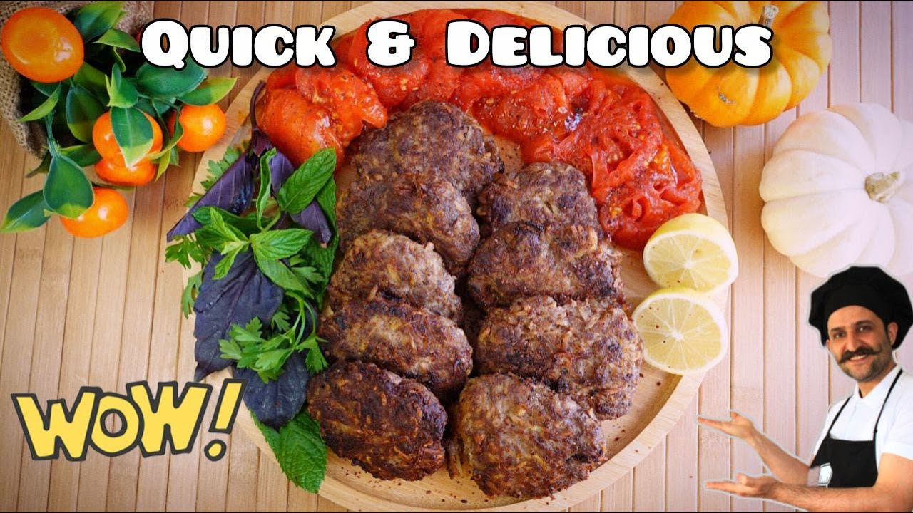 Homemade Beef Cutlets | Juicy & Flavorful Recipe by CHEF RAMIN