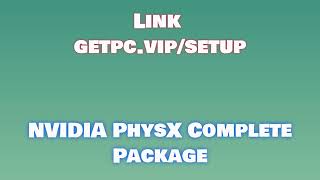 🔸NVIDIA PhysX🤩 HOW TO INSTALL 💻PC/LAPTOP [TUTORIAL 2024 no charge🏀]