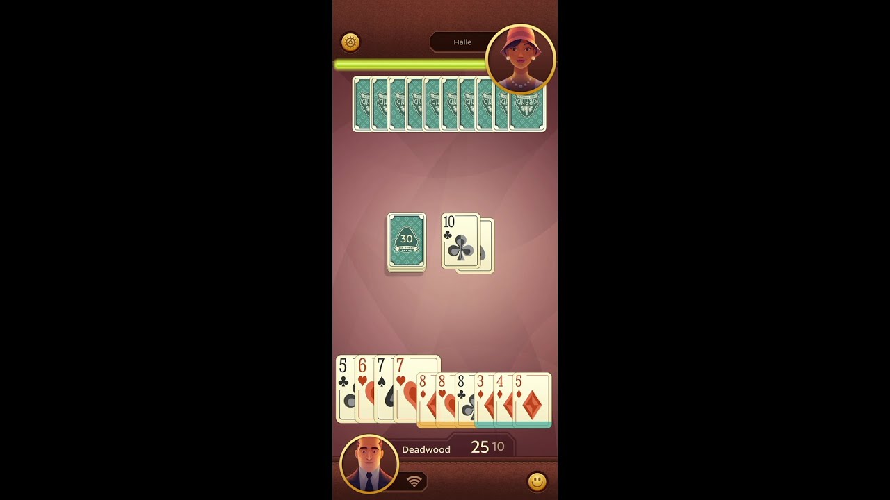 Grand Gin Rummy by GameDuell Free Online Original Card Game For
