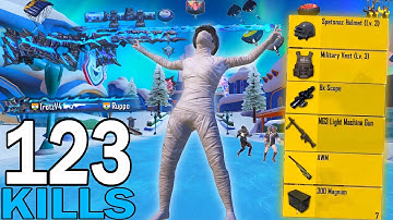 123 KILLS!😍 NEW BEST LOOT GAMEPLAY with MUMMY SET 🔥SAMSUNG,A7,A8,J4,J5,J6,J7,J2,J3,XS,A3,A4,A5