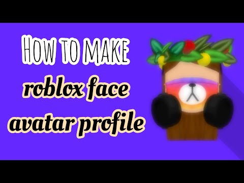 How To Make Roblox Face Avatar Profile Roblox Face Logo The Easiest Way Link In Description Youtube - roblox avatar profile