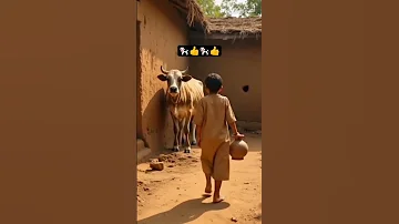 Cow Going To Job Shortvideo Viral Gamtng Cartoon Shorts 