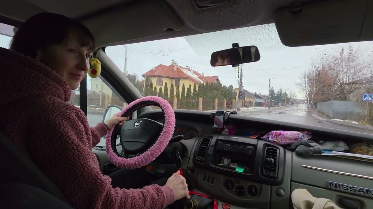 (4K) ASMR 📹 Cozy Rainy Drive: Manual Car Sounds for Sleep 