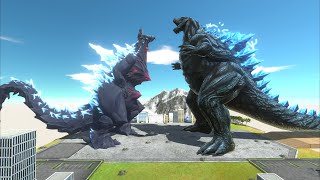 Godzilla Nemesis VS Godzilla Earth then rescue Evolved Godzilla