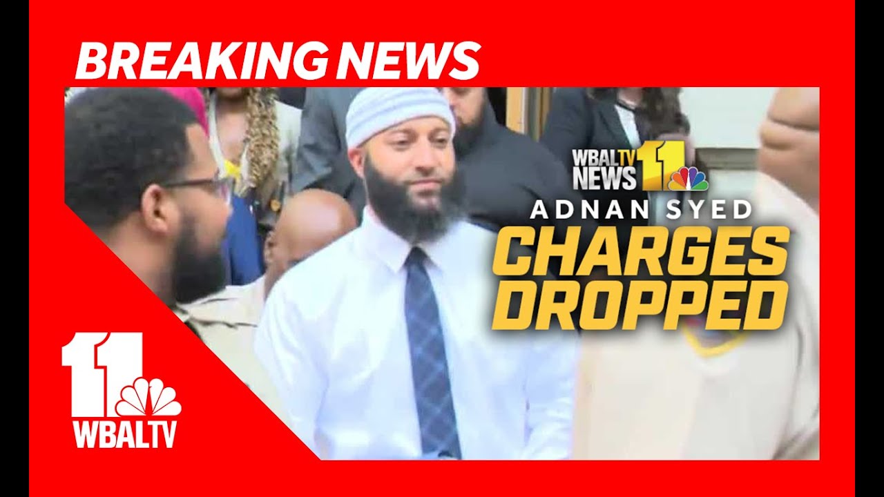 Adnan Syed's Charges Are Dropped by Baltimore Prosecutors