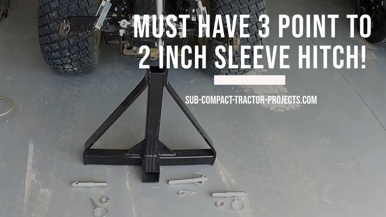 Shop Talk  - Three Point to 2 Inch Sleeve for Cat 0 and More!