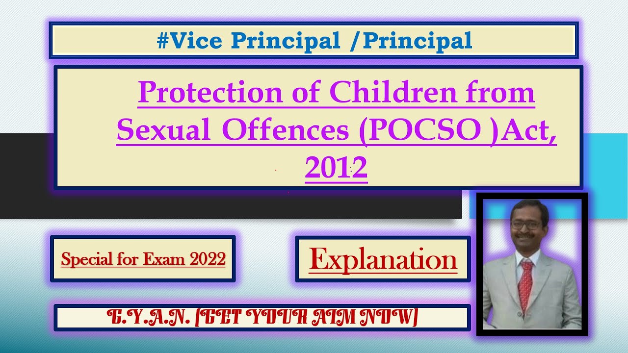 POCSO ACT 2012 YouTube POCSO ACT 2012 YouTube