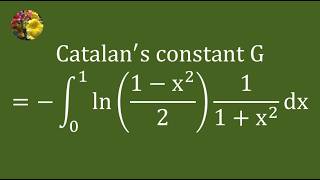 Determining Catalan’s Constant Through Its Integral Form