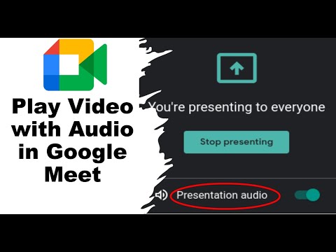 Video How to Play Video Along with Audio in Google Meet - youtube