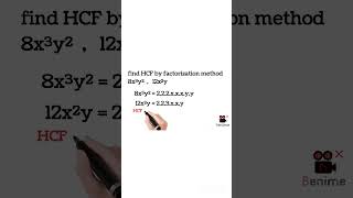 Celebrity Find HCF in Seconds | Factorization Method for Beginners#H.C.F#Factorization#shorts Wealth