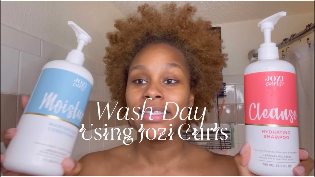 Wash Day using jozi curls YouTube