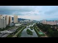 Around Geumcheon gu Office Station (금천구청 역 근처, 드론, 영상, 4K)