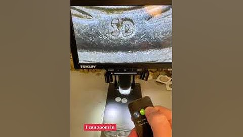 TomLov Digital Microscope Model DM202 Large SD Five Cent Coin 1994: $23 Recent Sale✨