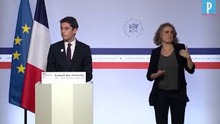 Gabriel Attal : la France est encore « loin du déconfinement »